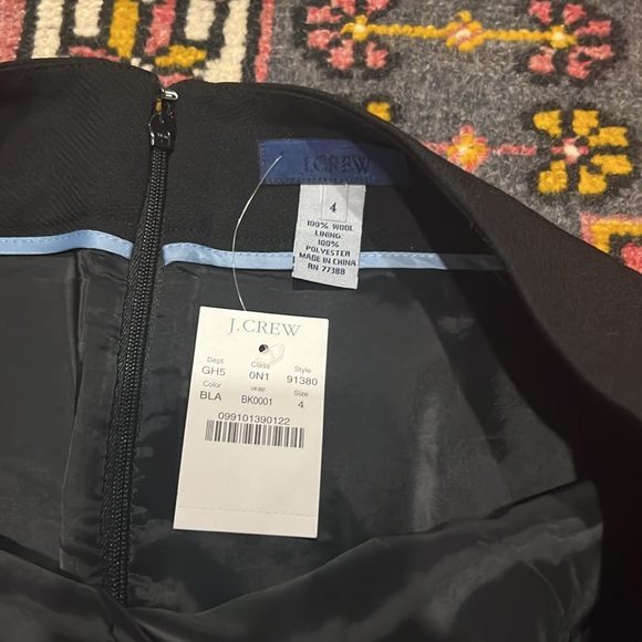 J. Crew Black Pencil Skirt - Picture 2 of 3